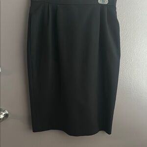 Elegant Black Pencil Skirt